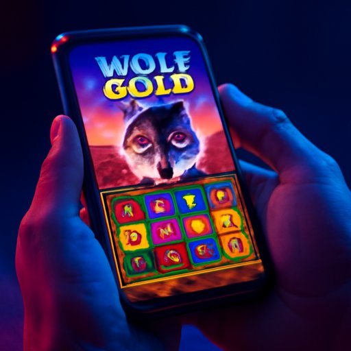 333bat Wolf Gold মরুভূমি ব্যাকড্রপ
